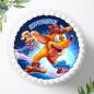 Preview: Crash Bandicoot Tortenaufleger Ø 20cm, 0088z